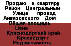 Продаю 2 к.квартиру › Район ­ Центральный › Улица ­ 1 проезд Айвазовского › Дом ­ 24 › Общая площадь ­ 27 › Цена ­ 1 400 000 - Краснодарский край, Краснодар г. Недвижимость » Квартиры продажа   